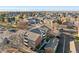 Aerial view showcasing the community and building location at 10150 E Virginia Ave # 2-205, Denver, CO 80247