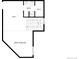 Loft floor plan with bathroom and open space below at 5550 W 80Th Pl # 20, Arvada, CO 80003