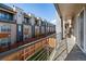 Balcony with view of the townhome community at 1625 King St # 4, Denver, CO 80204