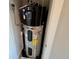 New state water heater installed in a closet at 2140 S Ash St # 104, Denver, CO 80222