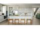 Open concept kitchen with large island and stainless steel appliances at 16985 Black Rose Pl, Parker, CO 80134