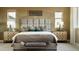 Main bedroom with plush bed and stylish nightstands at 16985 Black Rose Pl, Parker, CO 80134