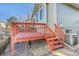 Back deck and stairs leading to the backyard at 10475 W 82Nd Pl, Arvada, CO 80005