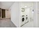 Convenient laundry area with side-by-side washer and dryer at 1549 S Telluride St, Aurora, CO 80017