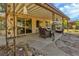 Covered patio with seating area and flagstone flooring at 435 Cody Dr, Lakewood, CO 80226