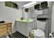 Basement bathroom with a toilet, sink and storage at 435 Cody Dr, Lakewood, CO 80226
