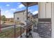 Private patio with built-in grill and views of the neighborhood at 5173 Vivian St, Wheat Ridge, CO 80033