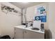 Convenient laundry room with modern washer and dryer at 937 N Clarkson St # 206, Denver, CO 80218