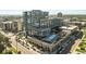 Aerial view of modern building and surrounding area at 4200 W 17Th Ave # 618, Denver, CO 80204