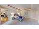 Bright bedroom with plush carpet and city view at 1891 Curtis St # 1613, Denver, CO 80202