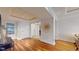 Bright and spacious entryway with hardwood floors and access to multiple rooms at 1891 Curtis St # 1613, Denver, CO 80202