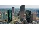 Aerial view of Denver's skyline, showcasing a vibrant cityscape with modern high-rises at 1891 Curtis St # 1613, Denver, CO 80202