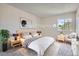 Cozy bedroom with ensuite bathroom and lots of natural light at 2466 S Vaughn Way # B, Aurora, CO 80014