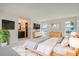 Large main bedroom with ensuite bathroom and walk-in closet at 2466 S Vaughn Way # B, Aurora, CO 80014
