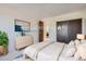 Spacious bedroom with large closet and access to the backyard at 2466 S Vaughn Way # B, Aurora, CO 80014