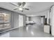 Spacious living room with gray walls and light flooring at 1550 S Telluride St, Aurora, CO 80017