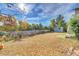 Spacious backyard with a shed and wooden fence, perfect for outdoor activities at 1550 S Telluride St, Aurora, CO 80017