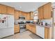 Well-equipped kitchen featuring stainless steel appliances at 1550 S Telluride St, Aurora, CO 80017