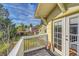 Deck with backyard views and french doors leading to interior at 1550 S Telluride St, Aurora, CO 80017