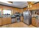 Well-equipped kitchen with stainless steel appliances at 1637 S Us Highway 287, Berthoud, CO 80513