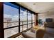 Lounge area with city views and comfortable seating at 1625 Larimer St # 904, Denver, CO 80202