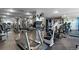 Well-equipped fitness center with city views at 1625 Larimer St # 904, Denver, CO 80202