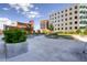 Urban courtyard with seating and green space at 1625 Larimer St # 904, Denver, CO 80202