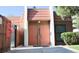 Building entrance with double doors and address number 6401 at 2815 S Locust St # F, Denver, CO 80222