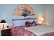 Spacious bedroom with a king-size bed and decor at 2815 S Locust St # F, Denver, CO 80222