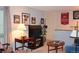 Relaxing living room with a cozy atmosphere at 2815 S Locust St # F, Denver, CO 80222