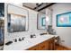 Spa-like bathroom with double vanity and modern fixtures at 1020 15Th St # 214, Denver, CO 80202