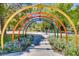 Play area with colorful arch and playground equipment at 2635 S Josephine St, Denver, CO 80210