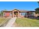 Beautiful ranch home with welcoming front entrance at 8547 Gold Peak Dr # G, Highlands Ranch, CO 80130