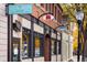 Several charming storefronts line a vibrant street at 1366 Teton Pt, Lafayette, CO 80026