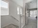 Upstairs hallway with access to bedrooms and balcony at , Commerce City, CO 80022