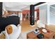 Modern kitchen with stainless steel appliances and wood cabinets at 1473 Yates St, Denver, CO 80204