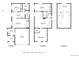 3-level floor plan with bedrooms, kitchen, and Gathering room at 420 Chinook Rd, Idaho Springs, CO 80452