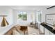 Light and airy living area with a comfortable couch and city views at 4121 Kalamath St, Denver, CO 80211