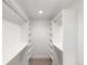 Large walk-in closet with double hanging rods and shelving at 4121 Kalamath St, Denver, CO 80211