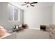 Bright and airy bedroom with neutral decor and large window at 29775 E 162Nd Ave, Brighton, CO 80603