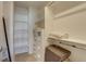 Large walk-in closet with shelving and hanging rods for ample storage at 4364 W 29Th Ave, Denver, CO 80212