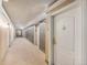 Building hallway with carpeted floors and neutral walls at 1020 15Th St # 7A, Denver, CO 80202