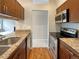 Kitchen with granite countertops and stainless steel appliances at 7451 Spy Glass Ct, Boulder, CO 80301