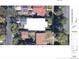 Aerial view showing home's location and surrounding houses at 155 N Downing St, Denver, CO 80218