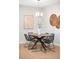 Elegant dining room with wooden table and metal chairs at 6250 W 38Th Ave, Wheat Ridge, CO 80033