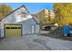 Detached single-car garage with storage space at 1340 Xanthia St, Denver, CO 80220