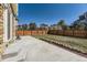 Large backyard with patio and wooden fence at 24738 E Layton E Pl, Aurora, CO 80016