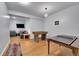 Finished basement recreation area with foosball and ping pong at 11770 Leavenworth Dr, Conifer, CO 80433