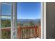 Spectacular mountain views seen from inside at 11770 Leavenworth Dr, Conifer, CO 80433