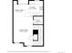 Main floor with kitchen, dining area, living room, and bath at 1025 S Gilbert St # C, Castle Rock, CO 80104